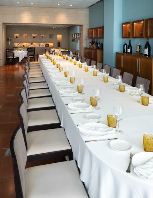 Comedores privados del restaurante La Sirena de Petrer