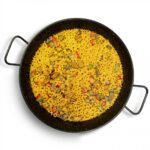 Arroz con verduras de temporada y atún